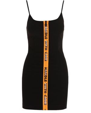 Heron Preston Zip Dress - Black