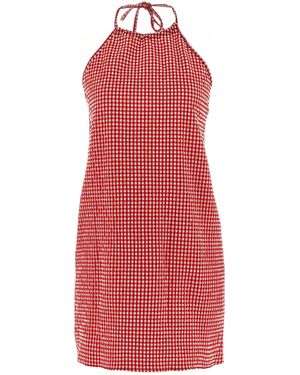 Hunza G 'vichy' Dress - Red