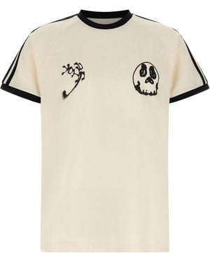 Y-3 'gfx Cali' T-shirt - Natural