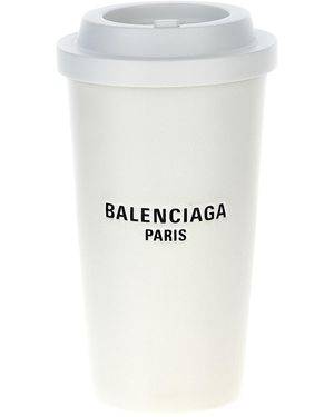 Balenciaga '9 Am' Clutch - White