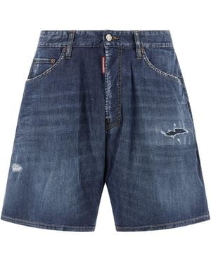 DSquared² Bermuda-Shorts 'Boxer' - Blau