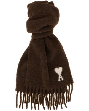 Ami Paris 'ami De Coeur' Scarf - Multicolour
