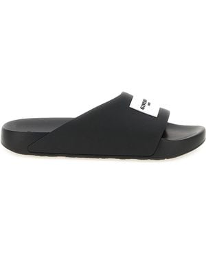 Givenchy Sandali Slide Con Dettaglio Asimmetrico - Nero