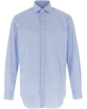 Brioni 'trevi Mark' Shirt - White