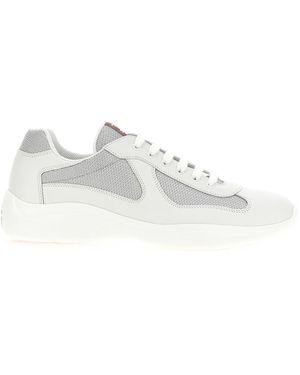 Prada Lace Up - White