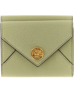 Chloé 'Envelope' Small Tri-Fold Wallet - Green