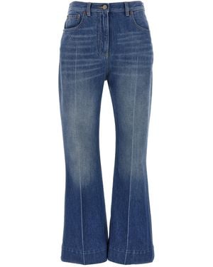Valentino Garavani Flared Jeans - Blue