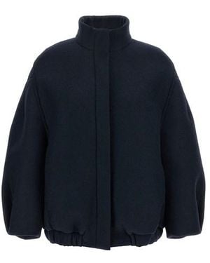 Dries Van Noten Bomber 'Voles' - Blu