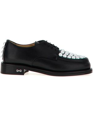 Mach & Mach 'sirene' Lace Up Shoes - Black