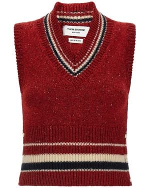 Thom Browne 'hector' Vest - Red