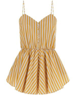 ANDAMANE 'celeste' Jumpsuit - Metallic