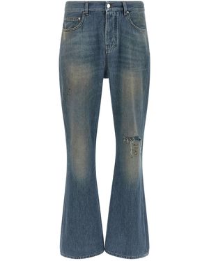 Amiri 'slash Bootcut' Jeans - Blue