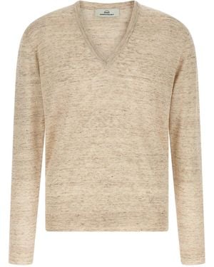 Rivvia Projects Maglia 'Scollo A V' - Neutro