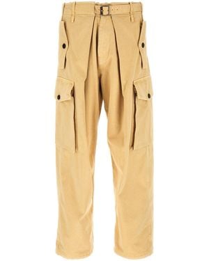 Loewe Cargo Trousers - Yellow