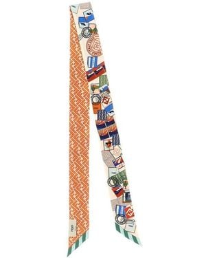 Fendi Bandeau 'Wrappy' Double-Face - Multicolore