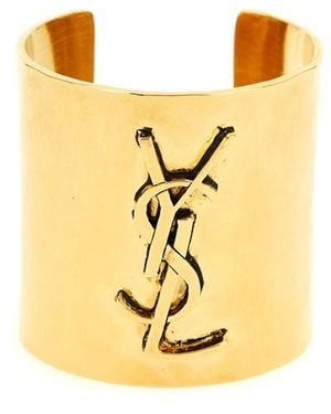 Saint Laurent Bracciale 'Cassandre' - Giallo