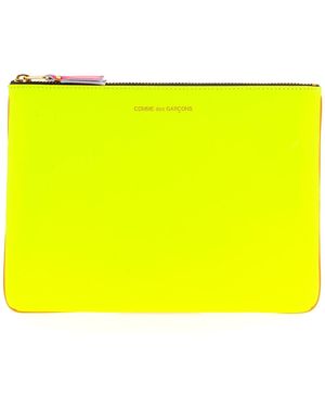Comme des Garçons 'super Fluo' Wallet - Yellow