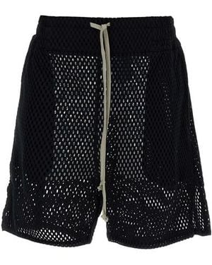 Rick Owens Bermuda Champion X - Nero
