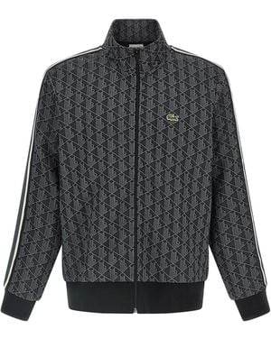 Lacoste 'paris' Sweatshirt - Grey