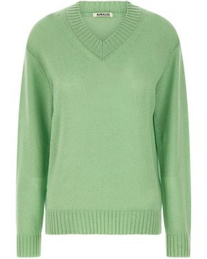 AURALEE Jumper - Green