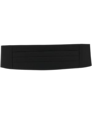 Pal Zileri Satin Tuxedo Headband - Black