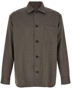 Brioni Camicia 'Workwear' - Grigio