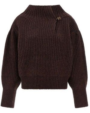 Dries Van Noten Maglione 'Teubina' - Marrone