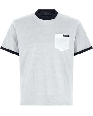 Prada Wendbares T-Shirt - Weiß