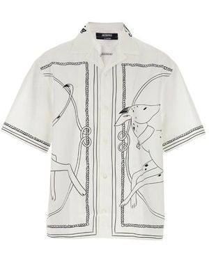 Jacquemus Camicia 'La Chemise Jean' - Bianco