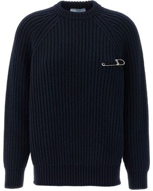 Prada Pin Jumper - Blue