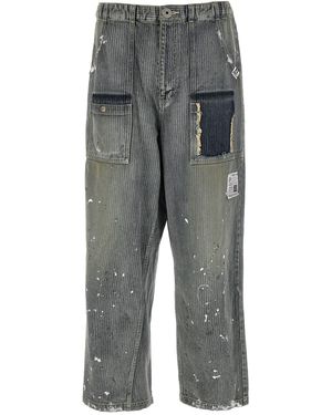 Maison Mihara Yasuhiro 'bush Pants' Jeans - Grey