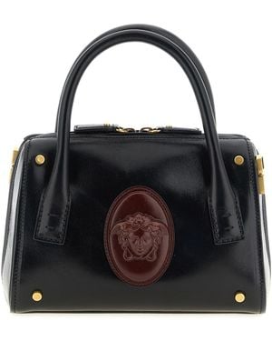 Versace Kleine Handtasche "Roomy" - Schwarz