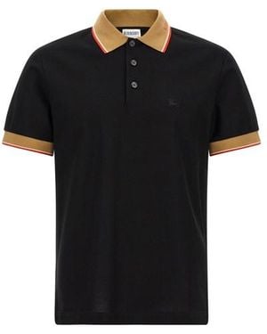 Burberry Polo 'Evan' - Nero