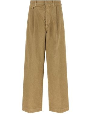 AURALEE Finx Cotton Trousers - Natural