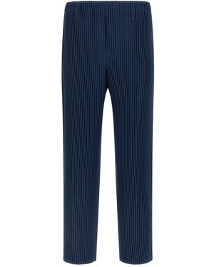 Homme Plissé Issey Miyake 'tailored Pleats 1' Trousers - Blue