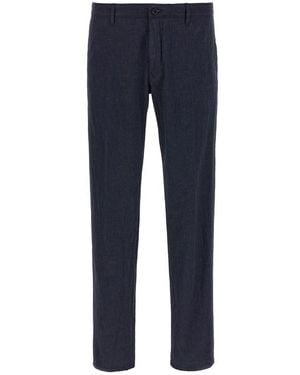 Incotex Pantalone Cotone Tricochino - Blu