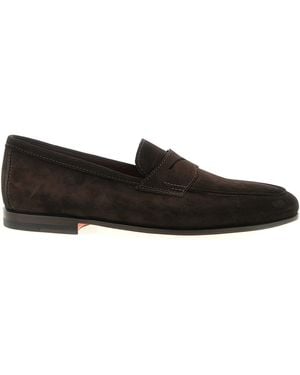 Santoni 'carlos' Loafers - Black