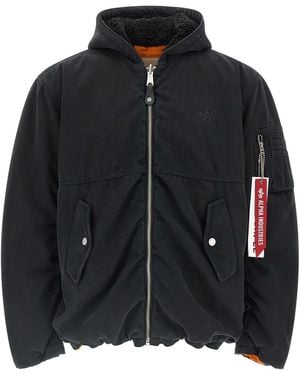 Purple Bomber 'Alpha Industries X - Nero