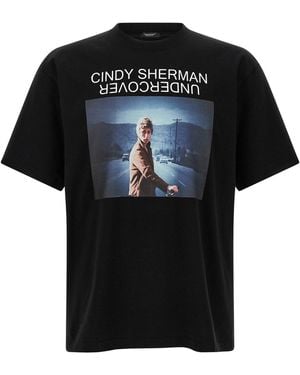 Undercover T-Shirt Mit Druck Vorne - Schwarz