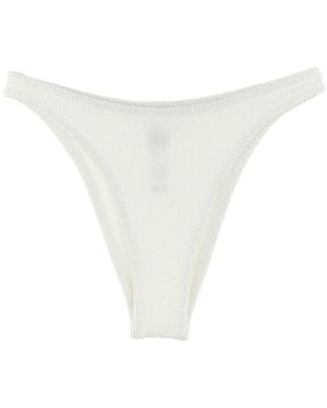 MC2 Saint Barth 'Elise W Crinkle 01' Bikini Bottoms - White