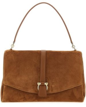 Ferragamo 'th L' Shoulder Bag - Brown