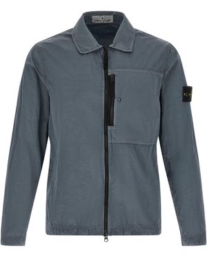 Stone Island '120004' Overshirt - Blue