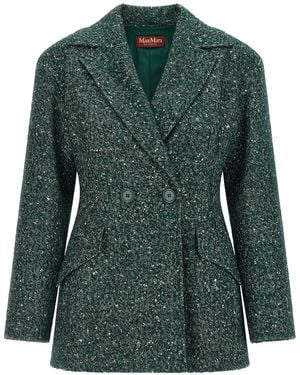 Max Mara 'civada' Blazer - Green