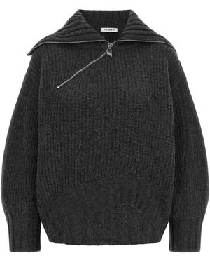 The Attico Maglione 'Scoop' - Nero