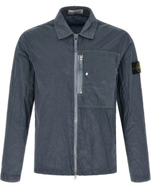 Stone Island '1200038' Overshirt - Blue