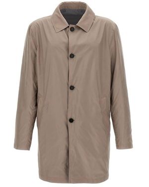 Pal Zileri Car Coat Reversibile - Neutro