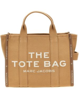 Marc Jacobs Schopper-Tasche "The Jacquard Medium Tote" - Braun