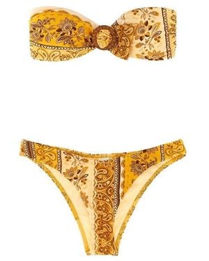 Zimmermann Bikini 'Lucky Ring' - Metallizzato