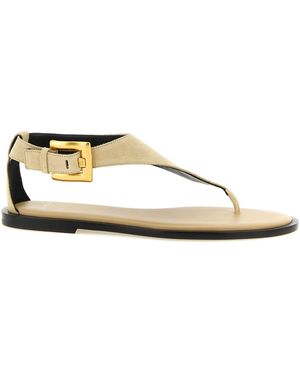 Balmain 'anthem' Sandals - Natural