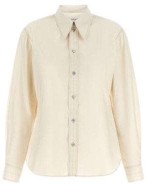 Lemaire Camicia Colletto A Punta - Neutro